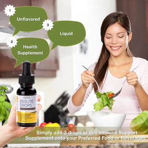 Wellbody OEM/ODM Zeolite giọt giải độc alkalizes cơ thể tăng cường hệ thống miễn dịch giúp loại bỏ kim loại nặng khác độc tố - Product Image 3