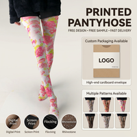 Medias Personalizadas OEM 80D con Diseño Personalizado, Impresión Digital de Alta Definición para Mujeres Adultas