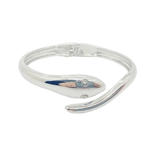 Piccoli bracciali a serpente dei produttori, diamanti a pois placcati in oro, serpenti Golden spirito, NZBR-0007 di gioielli di Design originale - Product Image 6