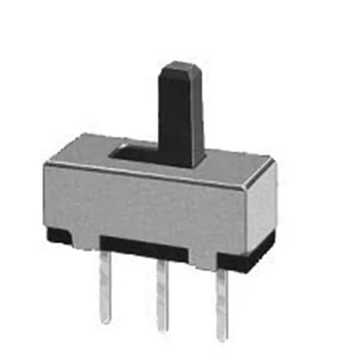 Shenzhen fabriek directe verkoop 2 pin micro smd mini schuifschakelaar op off op