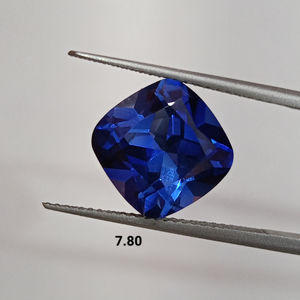 Zafiro Azul Cultivado en Laboratorio, Corte Cojín, Gema Suelta de Calidad Premium para la Elaboración de Joyería Fina - Product Image 5