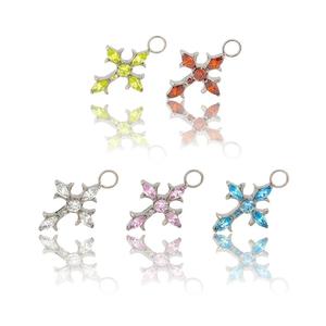 Lotus Venta al por Mayor Joyería para Piercings Corporales: Dijes de Cruz Colgantes de Titanio ASTM F136, Pendientes de Cartílago, Labret y Puntas de Piercing - Product Image 6