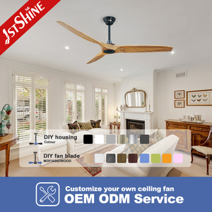 1stshine Ventilador <span class=keywords><strong>de</strong></span> techo Venta caliente <span class=keywords><strong>El</strong></span>éctrico <span class=keywords><strong>de</strong></span> bajo ruido Tres aspas <span class=keywords><strong>de</strong></span> madera Ventilador <span class=keywords><strong>de</strong></span> techo inteligente <span class=keywords><strong>de</strong></span> alto volumen sin luz - Product Image 4