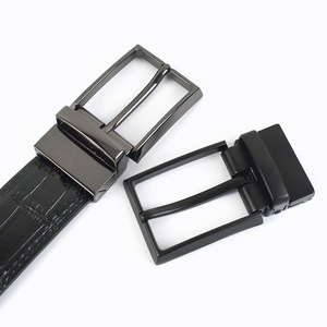 Meetee BD362 33mm Cinto DIY Couro Negócios Casual Vestuário Acessórios Decorativos <span class=keywords><strong>Rotating</strong></span> Tail Clip Alloy <span class=keywords><strong>Belt</strong></span> Buckle - Product Image 3