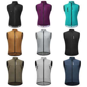 <span class=keywords><strong>Gilet</strong></span> de cyclisme sans manches unisexe WOSAWE OEM, coupe-vent, respirant, pour vélo de route, réfléchissant - Product Image 1