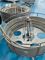 Tuyau antistatique en PTFE ondulé résistant aux produits chimiques