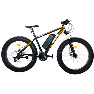 Vélo Électrique Fat Bike <span class=keywords><strong>2021</strong></span> Rapide et Performant avec Moteur Arrière 250W/500W, Batterie au Lithium et Cadre en Acier - Product Image 1