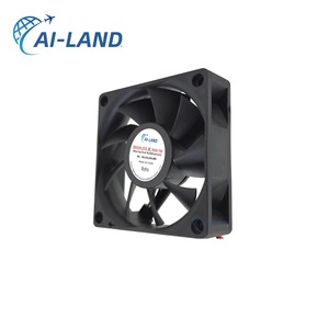 Bóng mang mini quạt thông gió động cơ 70mm 7cm 70x70x25mm 3inch quạt nhỏ Mini DC 12V 24V tốc độ cao không chổi than DC người hâm mộ - Product Image 6