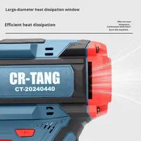 Llave de Impacto Inalámbrica de 21V sin Escobillas, 800Nm de Alto Torque, 3800 RPM, Herramienta Eléctrica con Batería de Litio para Reparación de Automóviles y Taller