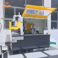Lame de scie de haute précision à micro-lubrification 550 mm pour fabricant d'accessoires en aluminium, machine de découpe de profilés en aluminium