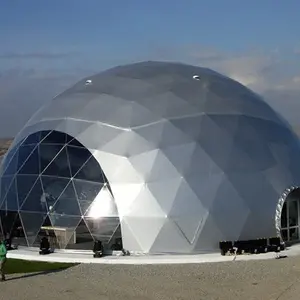 Carpa domo de exposición a prueba de sonido, carpa Domo grande de 20m para bodas y celebraciones, eventos y fiestas