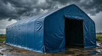 Tente de protection en tissu PVC moderne de haute qualité, de qualité industrielle, résistante aux UV, durable et imperméable pour équipement agricole