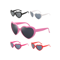 Lunettes de soleil pour enterrement de vie de jeune fille, décoration de fête de mariage, fournitures pour fête de fiançailles, cadeau pour la future mariée, demoiselle d'honneur, lunettes en forme de cœur