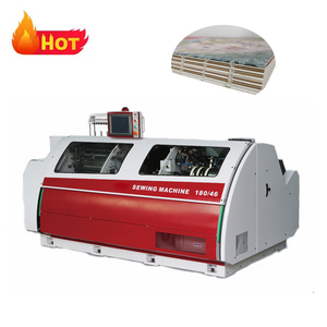 180 cicli di alta velocità automatica Offset stampato libro di carta macchina per cucire Note libro rilegatura filo macchina per cucire con vassoio olio - Product Image 3