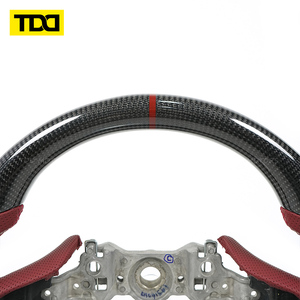 พวงมาลัยคาร์บอนไฟเบอร์แท้ TDD สำหรับ Lexus 500 - Product Image 6