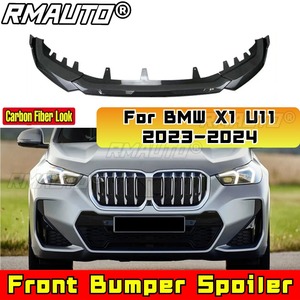 สปอยเลอร์กันชนหน้า สำหรับ BMW X1 U11 ชุดแต่งดิฟฟิวเซอร์ สปลิตเตอร์ บอดี้คิท ครอบกันชน รุ่น M Sport ปี 2023-2024 อุปกรณ์ตกแต่งรถยนต์ - Product Image 4