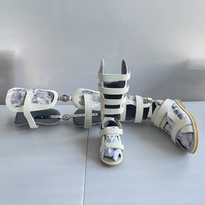 <span class=keywords><strong>Ortesis</strong></span> KAFO para Rodilla, Tobillo y Pie con Soportes Laterales Ajustables y Correas Acolchadas para Cuidado Ortopédico - Product Image 3