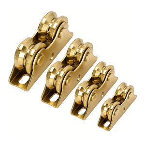 Roulettes à double gorge en V/Y/U, roues en acier robustes <span class=keywords><strong>pour</strong></span> portails coulissants - Product Image 6