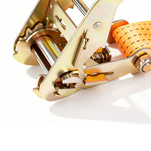 Ceinture d'arrimage à cliquet pour voiture à boucle de 1 pouce Tendeur rapide pour bagages Corde de serrage simple fixe pour voiture - Product Image 3