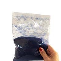 Poudre de flocage colorée CLF en rayonne mouchetée pour le moulage par injection de plastique 1kg