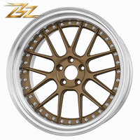 Jantes de voiture forgées en deux parties BZ Factory Direct Deep Dish pour véhicules de tourisme 18x9.0 19x9.5 20x10.5 5x114.3 5x120 ET35