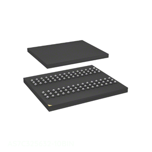 ชิ้นส่วนหน่วยความจำ AS7C325632-10BIN 90 TFBGA ช่องผู้ผลิตอิเล็กทรอนิกส์ - Product Image 1