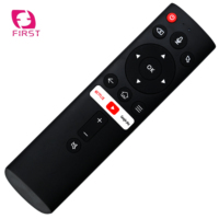2.4G 18 touches sans fil Air Mouse télécommande PC clavier en silicone RF Android TV Box Netflix Google Play Compatible ordinateur voix
