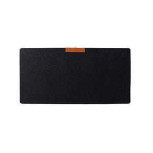 Portable Lightweight Anti-slip Felt <strong>Desk</strong> <strong>Mat</strong> with <strong>Leather</strong> Pencil Sleeve - Product Image 4