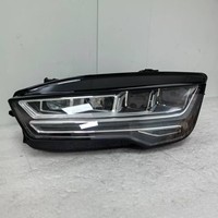 Ensemble de phares LED OEM pour Audi A7 S7 RS7 2016-2018 avec feux de jour et clignotants, accessoires d'origine pour voiture