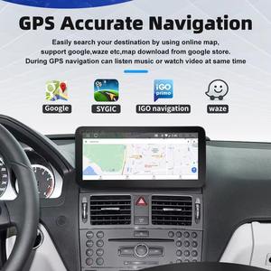12.3 pollici Android Car Stereo per <span class=keywords><strong>Mercedes</strong></span> C GLC W204 W205 W447 IPS Touch Screen WIFI SIM Carplay Radio Multimedia - Product Image 5