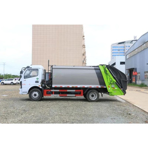 <span class=keywords><strong>Dongfeng</strong></span> D7 nén rác xe tải thương mại xuất khẩu hỗ trợ tùy chỉnh khác nhau Xe chở rác - Product Image 1