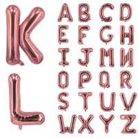 Ballons en feuille d'aluminium en forme de lettres et de chiffres dorés métalliques pour la décoration de fête d'anniversaire