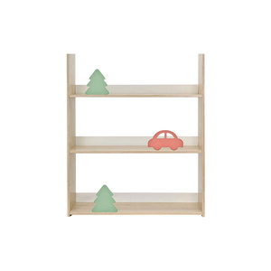 Four-Tier Fiesta Solid <b>Wood</b> Eco-Friendly Durable Toy <b>Shelf</b> 1180*310*130 Safe Organizer for School Dining Kids' Furniture Baby - Product Image 2