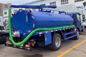 ISUZU 8CBM Septic Tank <b>Truck</b> Diesel Manual Transmission 6000-7000L Vacuum <b>Sewage</b> Jetting <b>Suction</b> <b>Truck</b> - Product Image 5