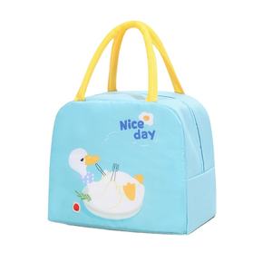 Cartoon Children's Hand-held <b>Lunch</b> <b>Box</b> <b>Bag</b> Thickened Aluminum Foil Insulated Portable and Cute Bento <b>Bag</b> - Product Image 3