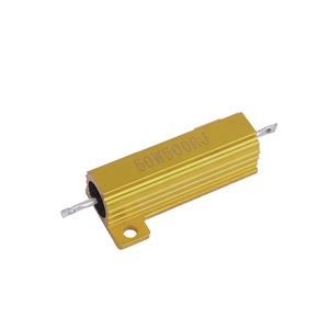 Resistencia Fija <span class=keywords><strong>de</strong></span> Aluminio para <span class=keywords><strong>Casa</strong></span> o Oficina, 25W, 0.1 ohmios, 10 ohmios, Bobinada - Product Image 6