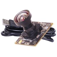4K imx334 38mm 4,2mm 85 grados sin distorsión Visión Artificial Industrial PCBA reconocimiento facial USB módulo de cámara industrial
