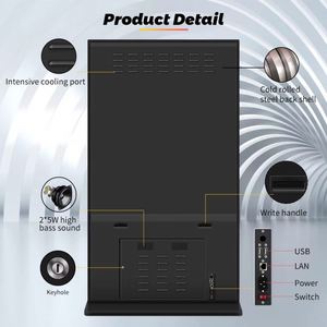 75 85 Tela De 100 Polegadas <span class=keywords><strong>Lcd</strong></span> Exibição De Tela Cheia Vertical Grande Sinalização <span class=keywords><strong>Digital</strong></span> - Product Image 5
