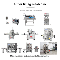 Machine de remplissage automatique à 2, 4, 6 ou 8 têtes pour la production et le conditionnement de liquides, ligne de remplissage d'eau et de jus