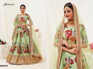 Lehenga Choli imprimé numérique de haute qualité pour les vêtements de mariage pour femmes disponibles à un prix abordable depuis l'Inde - Product Image 6