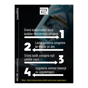 รอยัลเคม เจลขัดเงายางรถยนต์ 1000 มล. พรีเมี่ยม ช่วยปกป้องและเพิ่มความเงางาม - Product Image 4