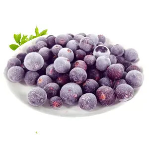 Frozen Berries Organic IQF Box Bag Packaging Frozen Fruit Black Currant