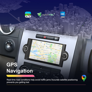 Podofo 6,2 ''coche estéreo 2 + 64G inalámbrico Carplay/Android Auto GPS/WiFi/BT/FM/RDS para JEEP/<span class=keywords><strong>Dodge</strong></span>/Chrysler 300C Dropshipping - Product Image 3