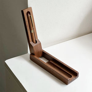 أقلام جل الجوز المستدامة بالجملة بشعار مخصص مستلزمات مكتبية صديقة للبيئة قلم حبر جاف - Product Image 5