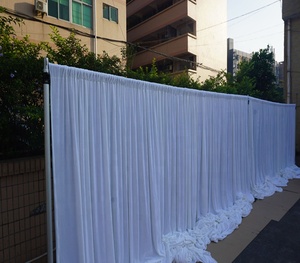 Soporte de Fondo de Aluminio para Bodas y Fiestas, Kit de Marco Ajustable de Tubos y Cortinas para Decoración de Eventos - Product Image 5