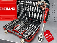 Offre Spéciale : Kit de Clés à Douilles à Cliquet en Acier Carbone Durci, 216 Pièces, pour Réparation Automobile, Personnalisable OEM