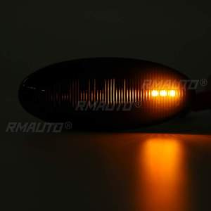 Par de Luces LED Dinámicas de Señal de Giro Laterales para Nissan Navara D22 NP300 1998-2005 Datsun Frontier Fiera Skystar PickUp - Product Image 4