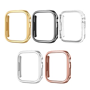เคสกันกระแทกแข็งแรงสำหรับ <span class=keywords><strong>Apple</strong></span> <span class=keywords><strong>Watch</strong></span> <span class=keywords><strong>41</strong></span> 45 44 มม. เคสกันกระแทกแบบเคลือบไฟฟ้าสำหรับ Iwatch Series 7 <span class=keywords><strong>8</strong></span> 9 - Product Image 1