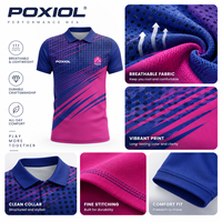 Polo Homme Personnalisé à Manches Courtes Respirant pour Golf, Tennis, Course, Gym – Tenue d'Équipe pour Clubs, Vente en Gros OEM, Marque Privée