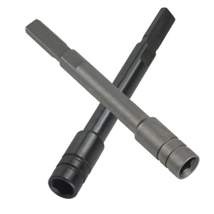 Flat <b>Extension</b> <b>Rod</b> 83mm Sandblasted Black Chromium Vanadium Steel For Auto Repair Tools - Product Image 1